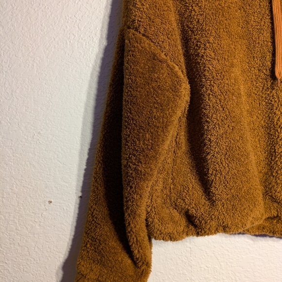Xjboost Cozy Brown Teddy Bear Hoodie size medium - Picture 3 of 9